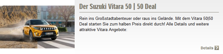 Vitara Angebot